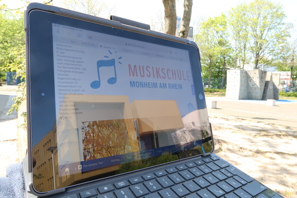 Instrumental- und Gesangsunterricht gibt es nun auch online in der Musikschule. Foto: Jörg Sommerfeld